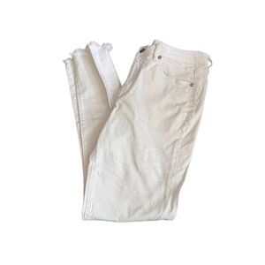 LOFT White Skinny Jeans- Size 6
